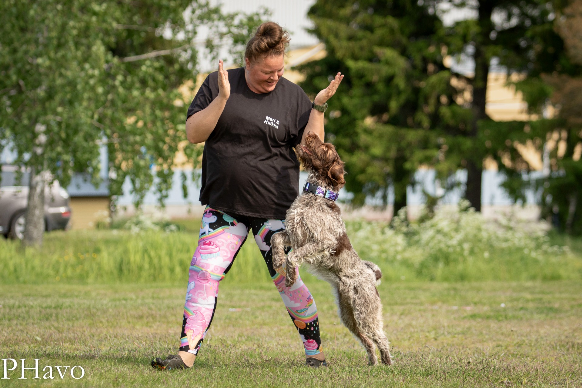 Huikan kanssa osallistuimme tokon SM-joukkueeseen kesällä 2025 tehden iloisen 1-tuloksen. Kuva: Pauliina Havo
